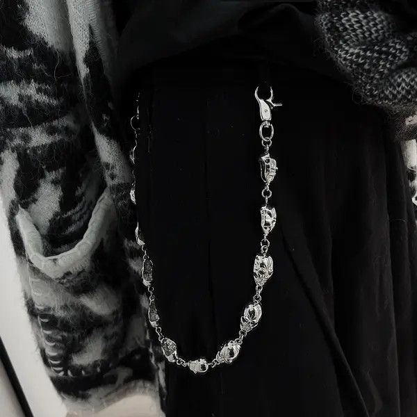 Jewelry Hirohata x Ryoko Skull Chain Wallet Size ONE SIZE - 6 Thumbnail