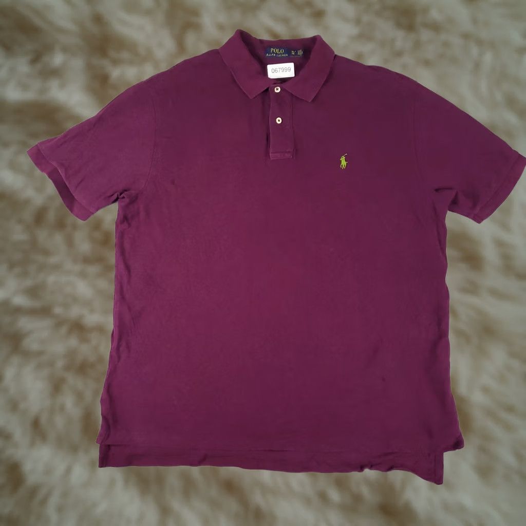 Ralph Lauren Ralph Lauren Polo Shirt Mens XL Purple Pony Short Sleeve Shirt Mens XL Purple Polo Shirt Size US XL / EU 56 / 4 - 1 Thumbnail