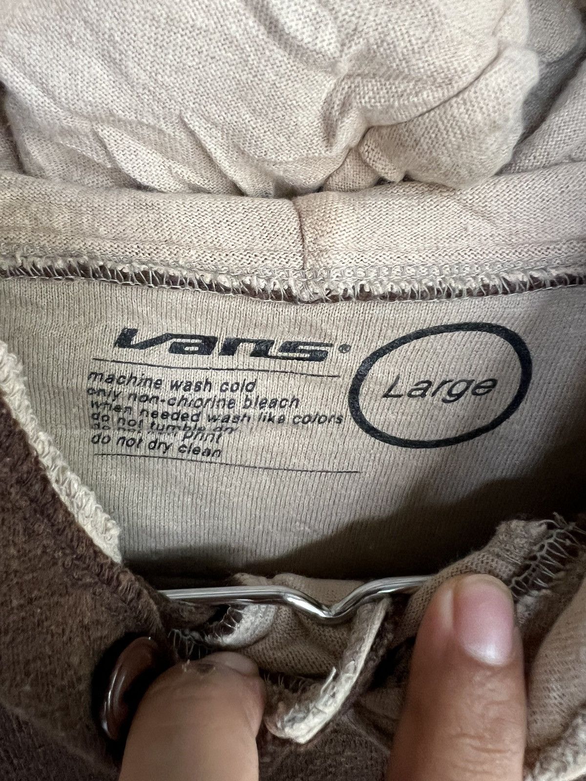 Vans Vans Spell Out Hoodies Size US L / EU 52-54 / 3 - 4 Thumbnail