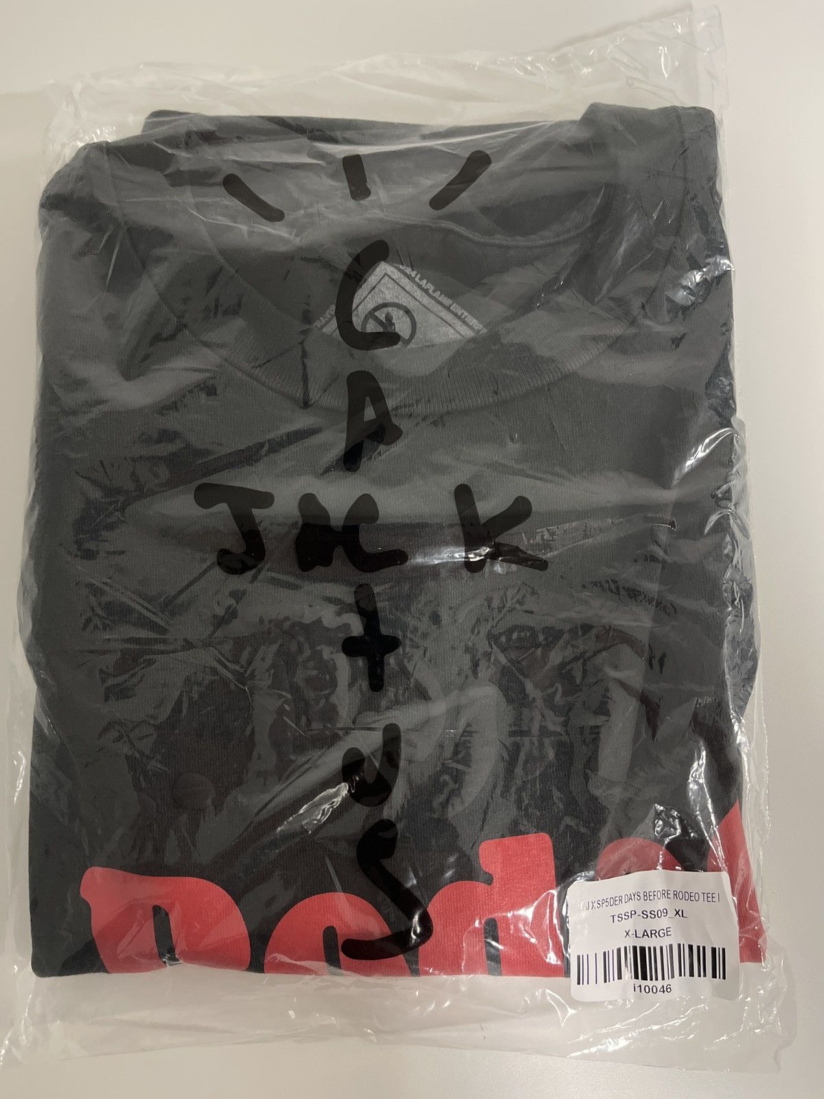Travis Scott × Young Thug CJ X SP5DER DAYS BEFORE RODEO TEE Size US XL / EU 56 / 4 - 4 Thumbnail