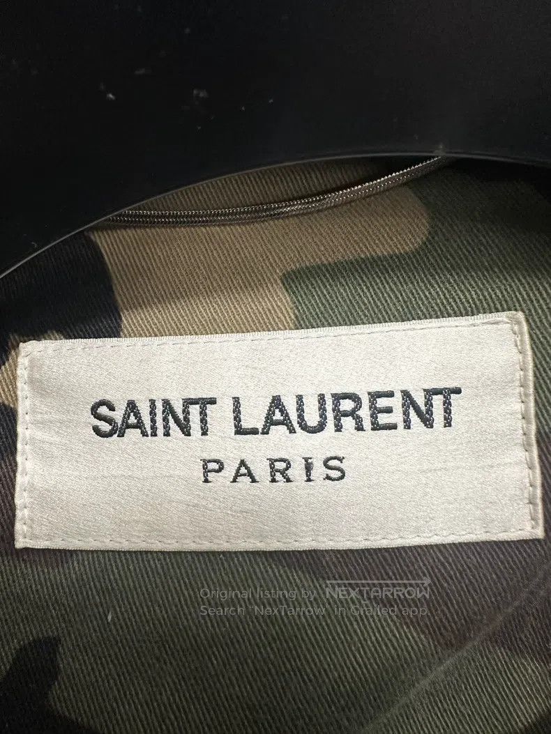 Saint Laurent Paris Saint Laurent Paris Large Rocket Camo Coat Size US S / EU 44-46 / 1 - 2 Thumbnail