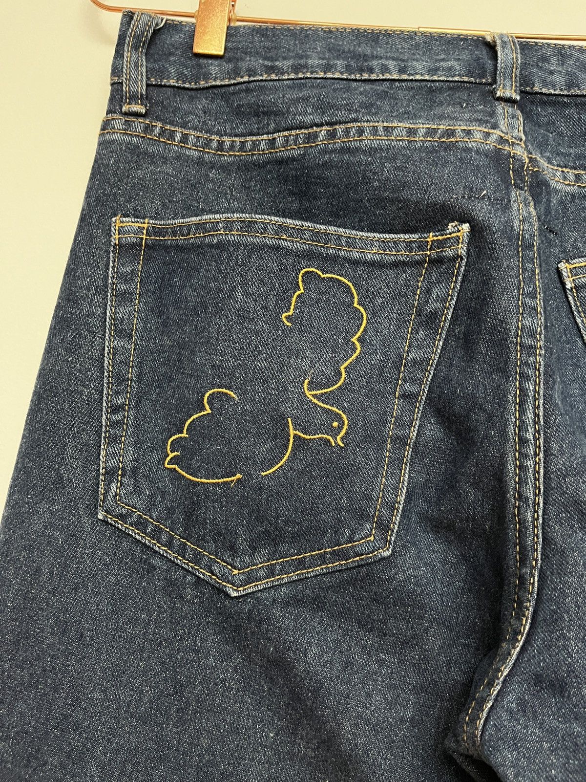KidSuper Kid Super FW21 Stitched Face Jeans (unisex) Size US 30 / EU 46 - 14 Thumbnail