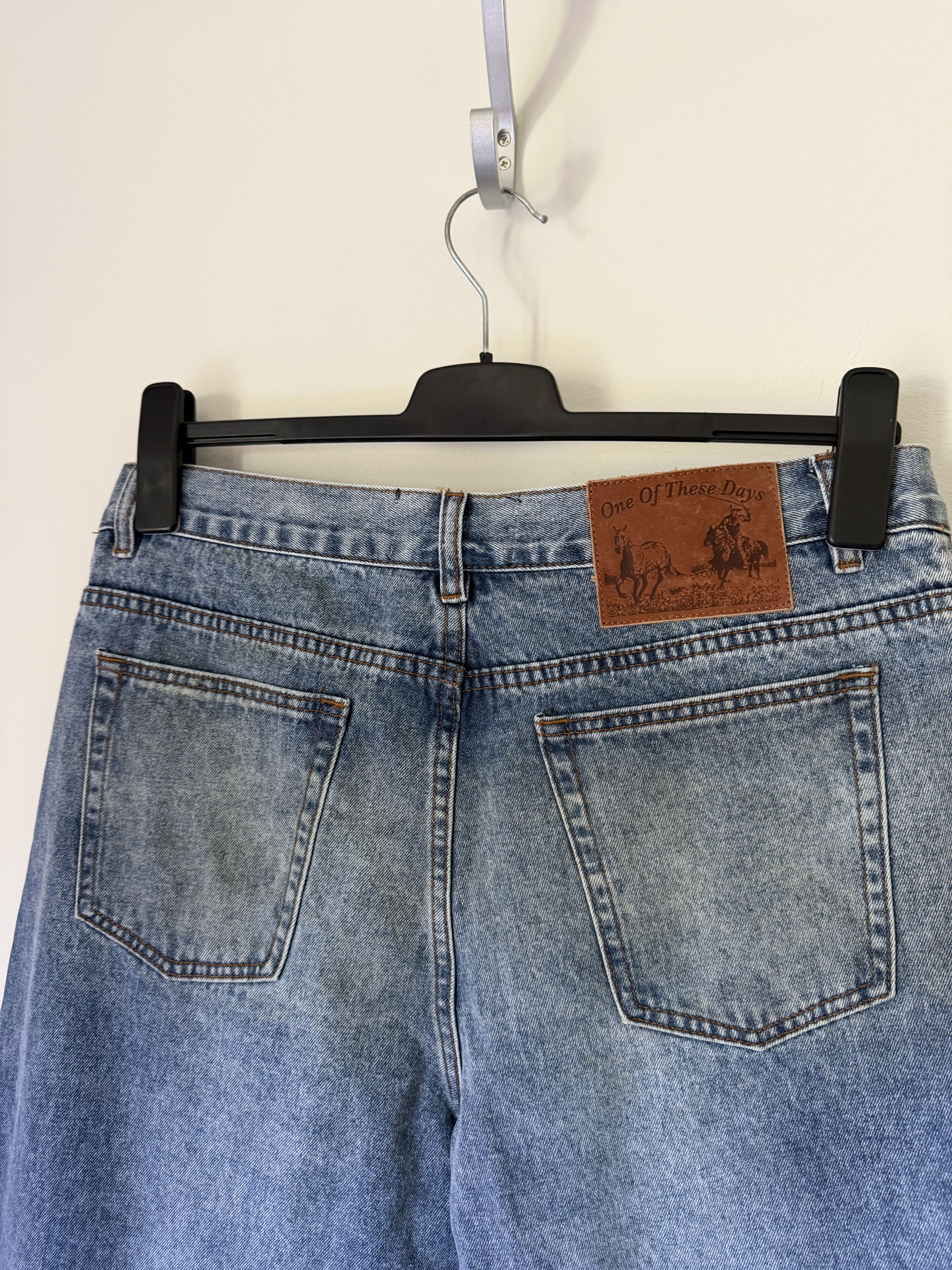 One of These Days One Of These Days All Over Print Jeans in Blue Size US 34 / EU 50 - 4 Thumbnail