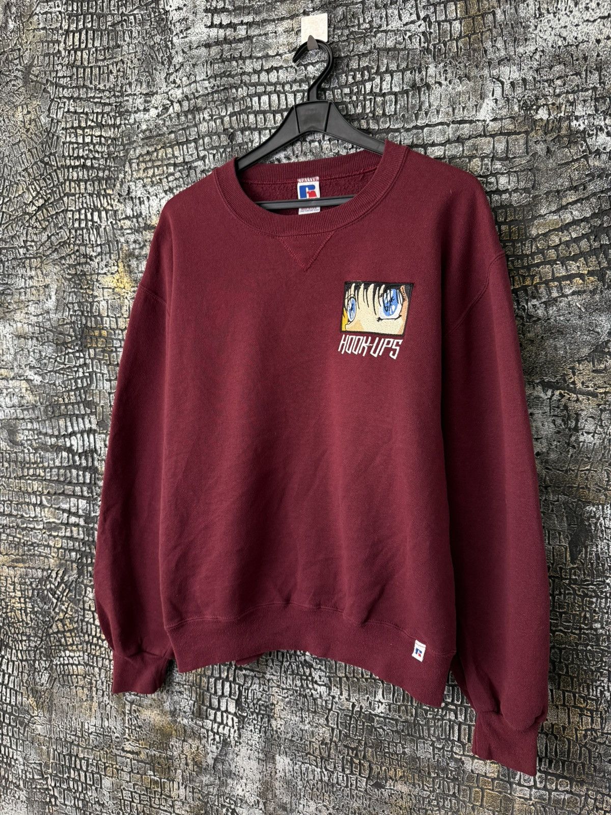 Hook-Ups Hook-Ups sweatshirt USA girl Vintage 90s Size US M / EU 48-50 / 2 - 11 Thumbnail