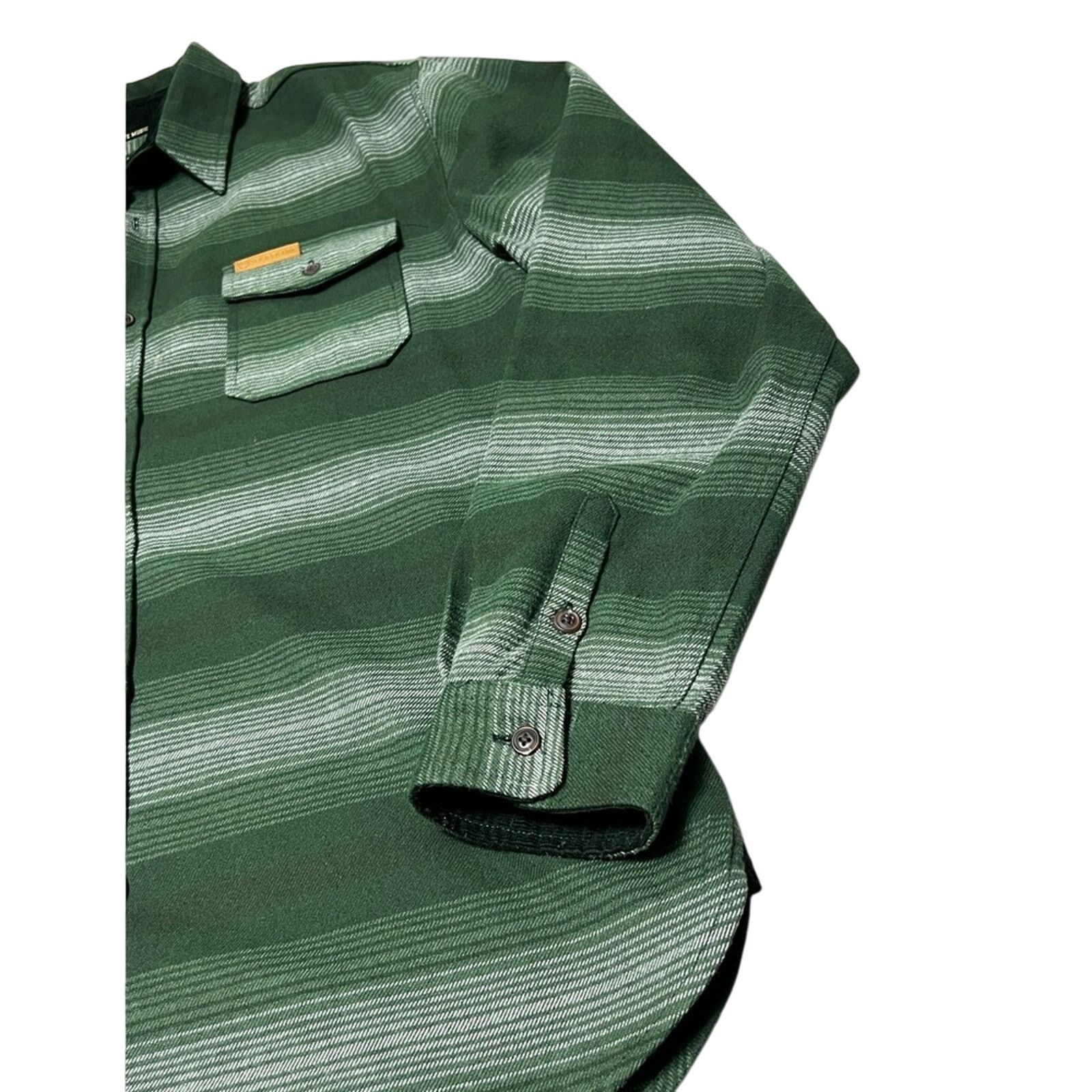 Band Tees Stick Figure x Levitate Baja Flannel Shirt REGGAE RARE Size US L / EU 52-54 / 3 - 3 Thumbnail