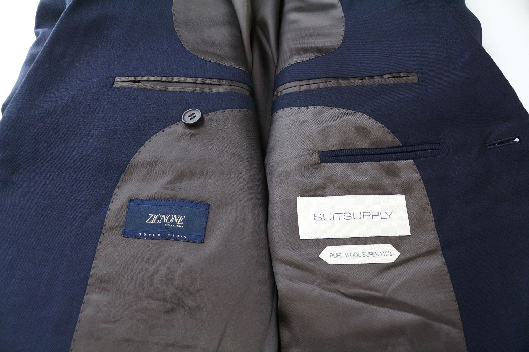 Suitsupply NAPOLI UK40S Blue Wool S110s Blazer 75092 Size 40S - 5 Thumbnail