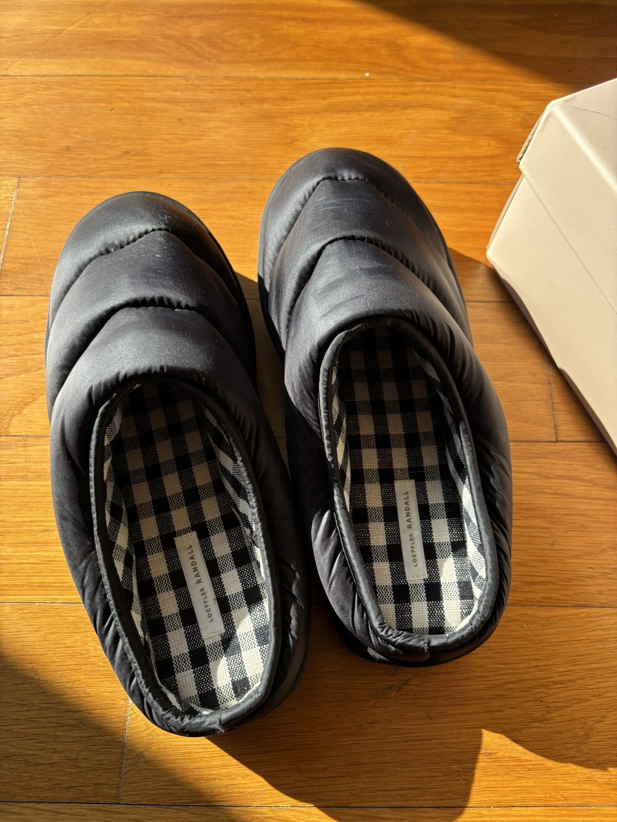 Other Loeffler Randall Black Puffer Slip-On Slippers / Mules 6 Size US 6 / EU 39 - 2 Thumbnail