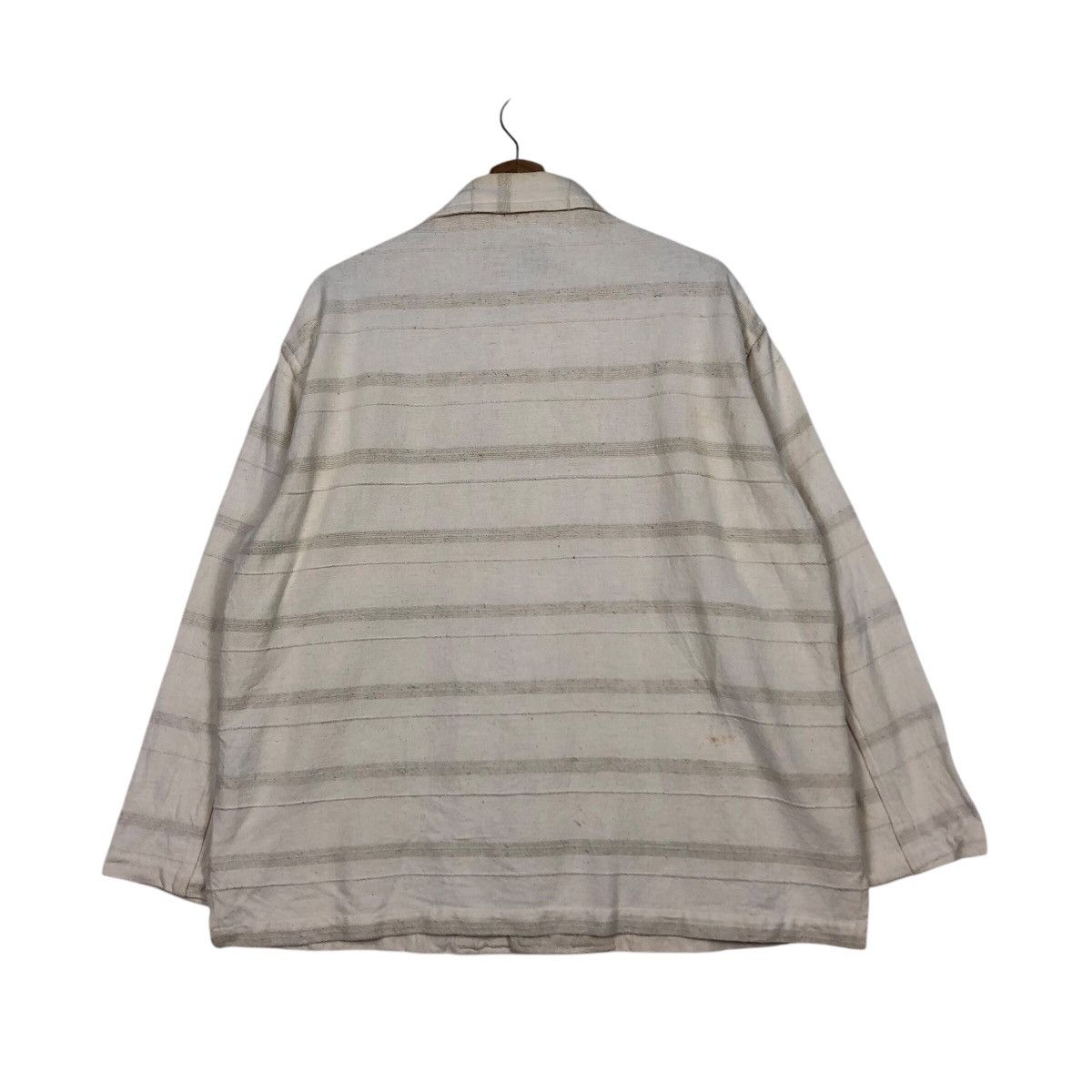 45rpm 📌Vintage Chore Jacket Button Striped Design Milagosta India Size US M / EU 48-50 / 2 - 9 Thumbnail
