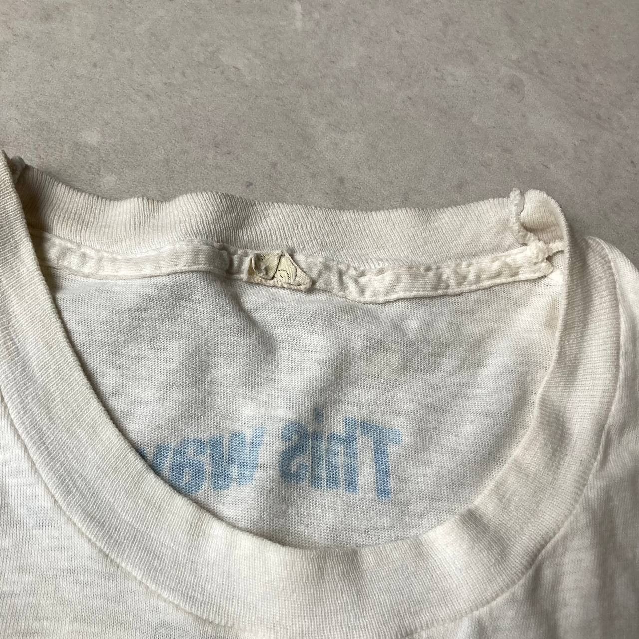 Band Tees 80s Peter Gabriel Genesis This Way Up Tour Rock Band Size US L / EU 52-54 / 3 - 6 Thumbnail