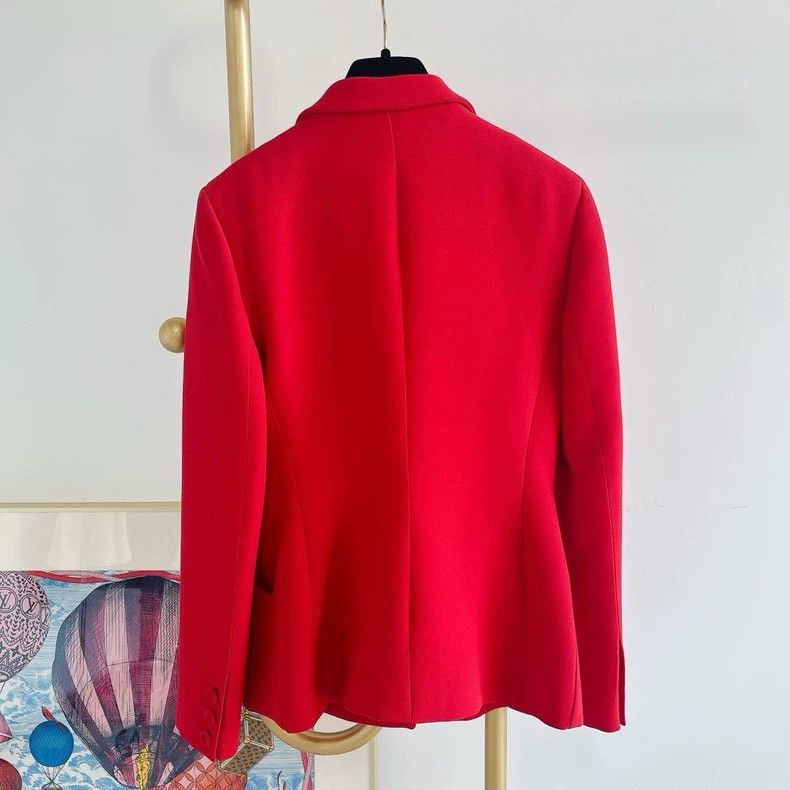 Dior Dior Red wool blend suit Size XS / US 0-2 / IT 36-38 - 2 Thumbnail