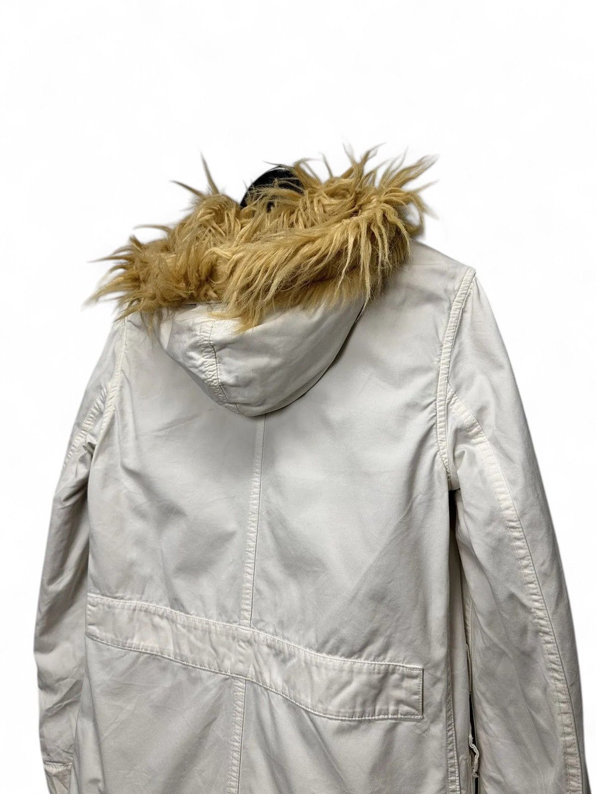 Hysteric Glamour White longline jacket modern minimalist trench style Size US S / EU 44-46 / 1 - 13 Thumbnail