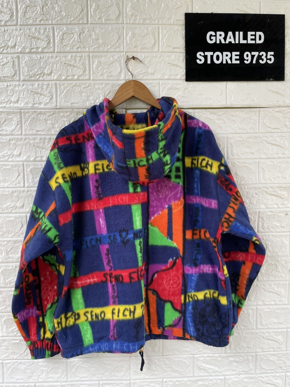 Japanese Brand × Vintage Vintage Senofich Streetwear Hoodie Size US M / EU 48-50 / 2 - 2 Thumbnail