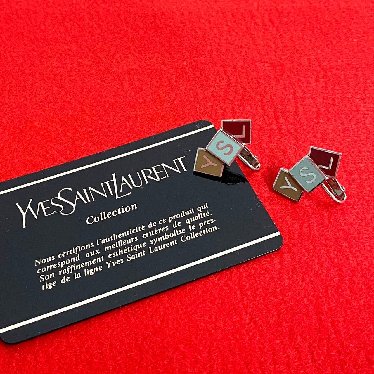 Yves Saint Laurent Yves Saint Laurent Earrings Silver Undefined Size ONE SIZE - 1 Thumbnail