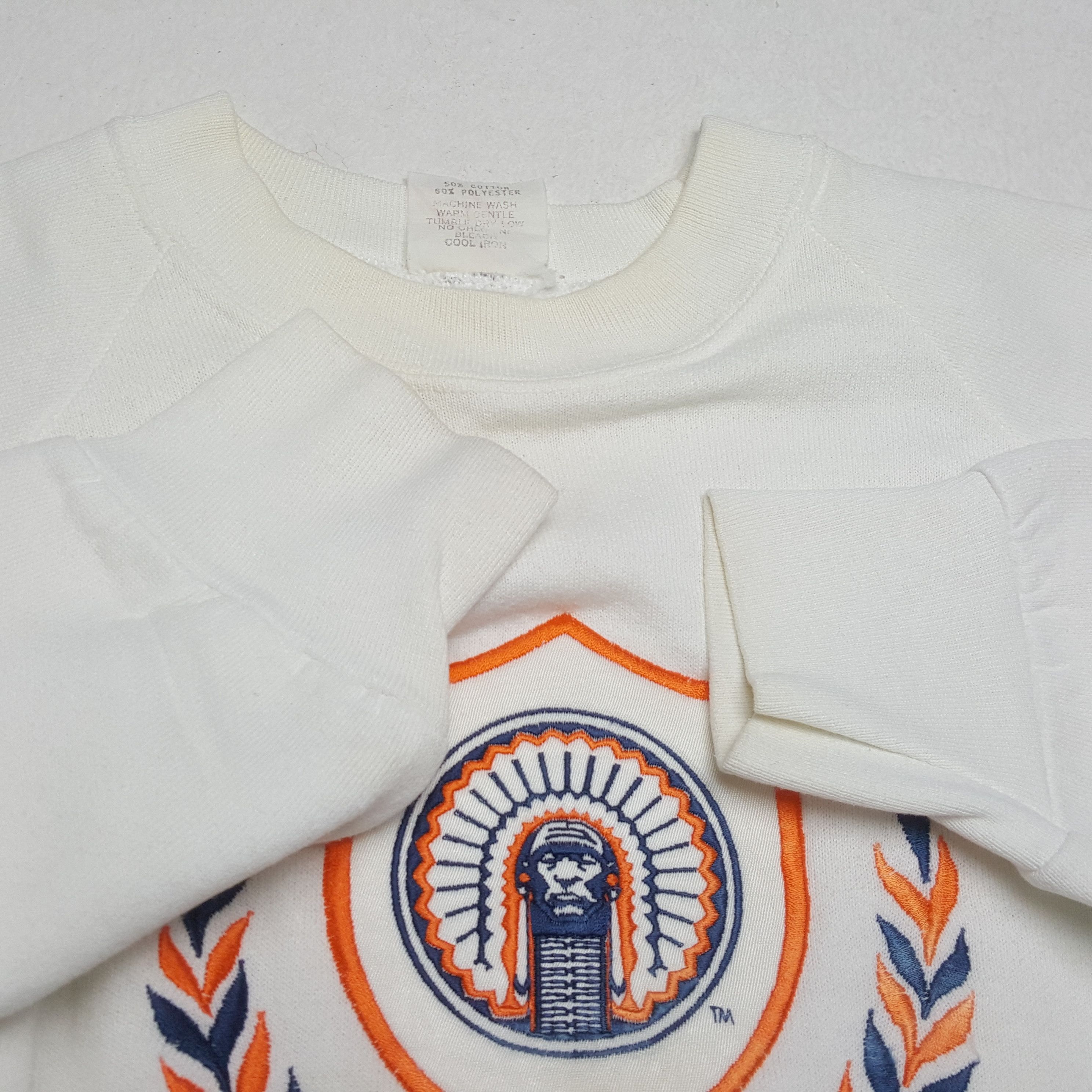 NBA × Vintage Vintage FIGHTING ILLINI American Basketball Team Sweatshirts Size US L / EU 52-54 / 3 - 7 Thumbnail