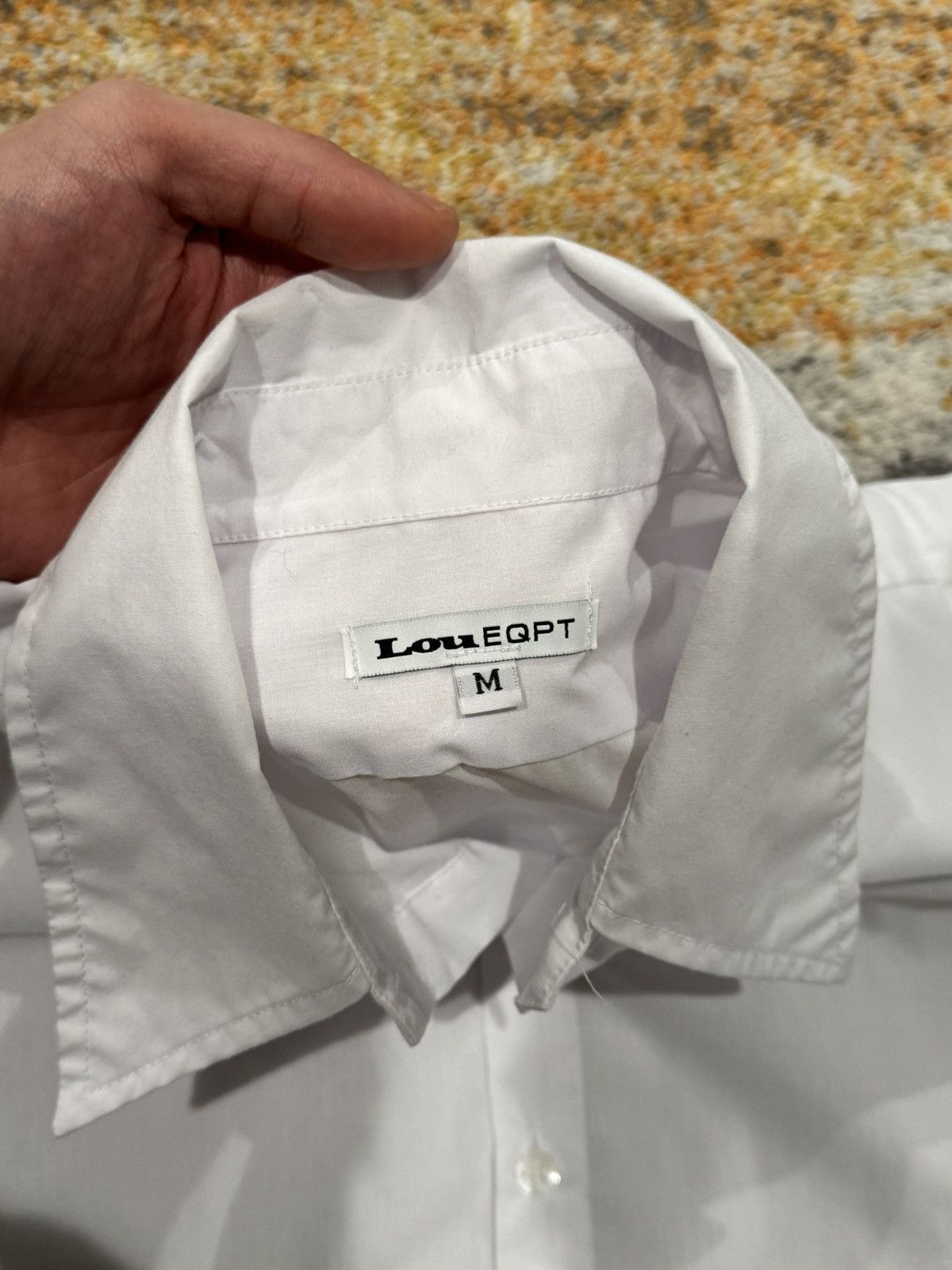 Other Lou Eqpt Button-Up White Short Sleeve Shirt Size US M / EU 48-50 / 2 - 3 Thumbnail
