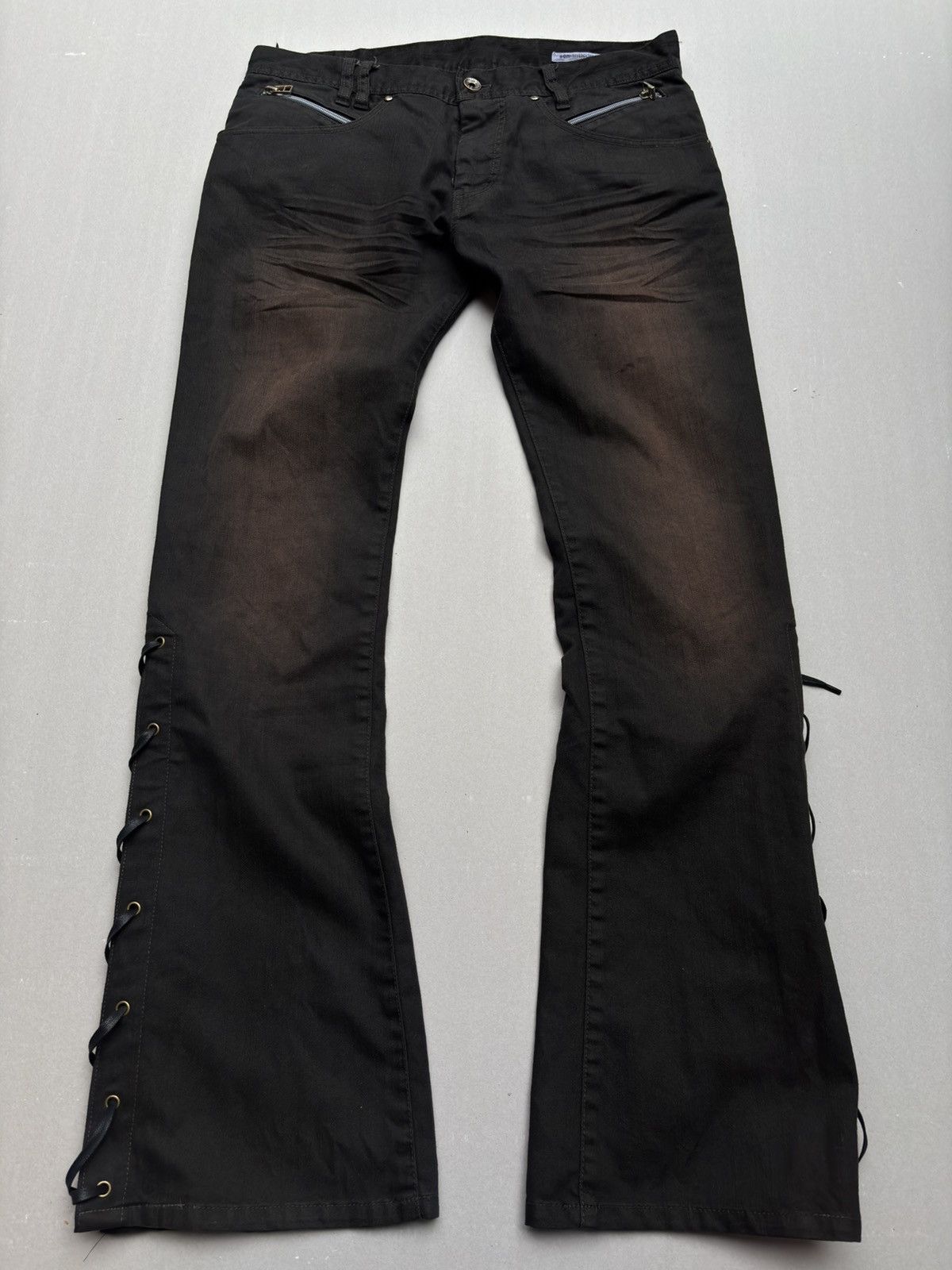 semanticdesign SEMANTIC DESIGN lace-up jeans Size US 29 - 1 Thumbnail