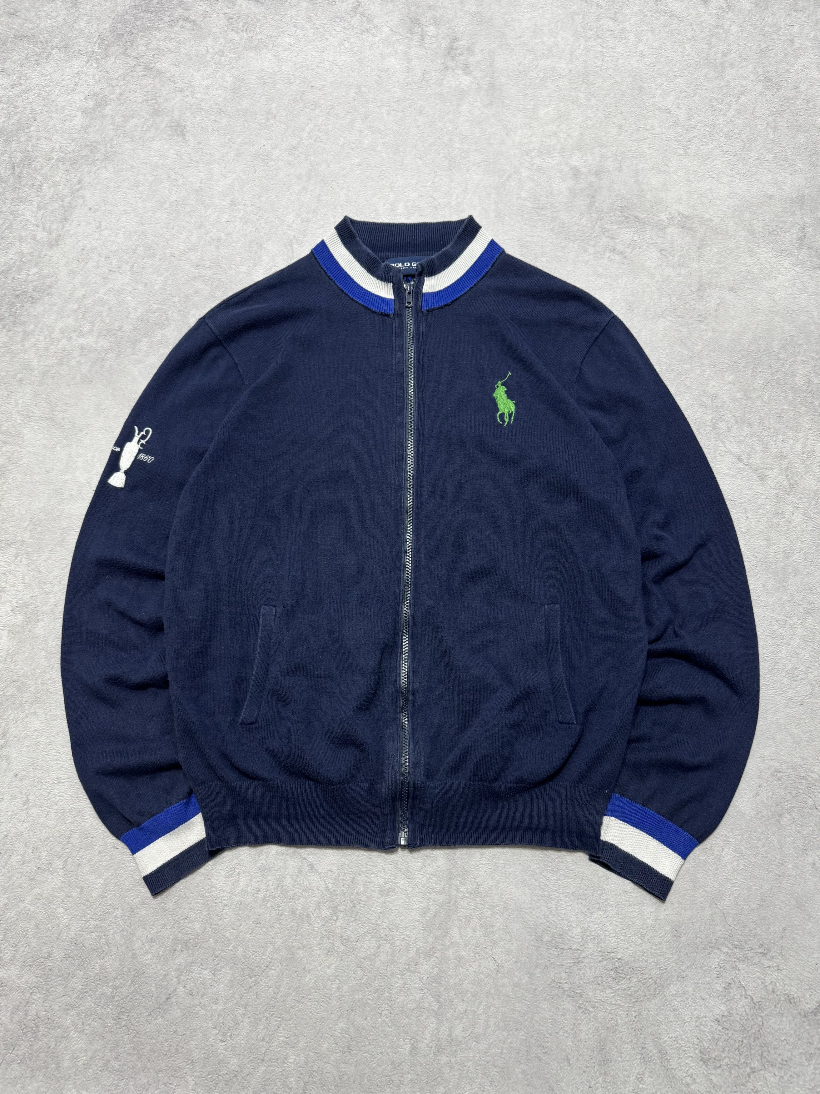 Polo Ralph Lauren Vintage Polo Ralph Lauren Golf full zip sweater sweatshirt Size US M / EU 48-50 / 2 - 1 Thumbnail