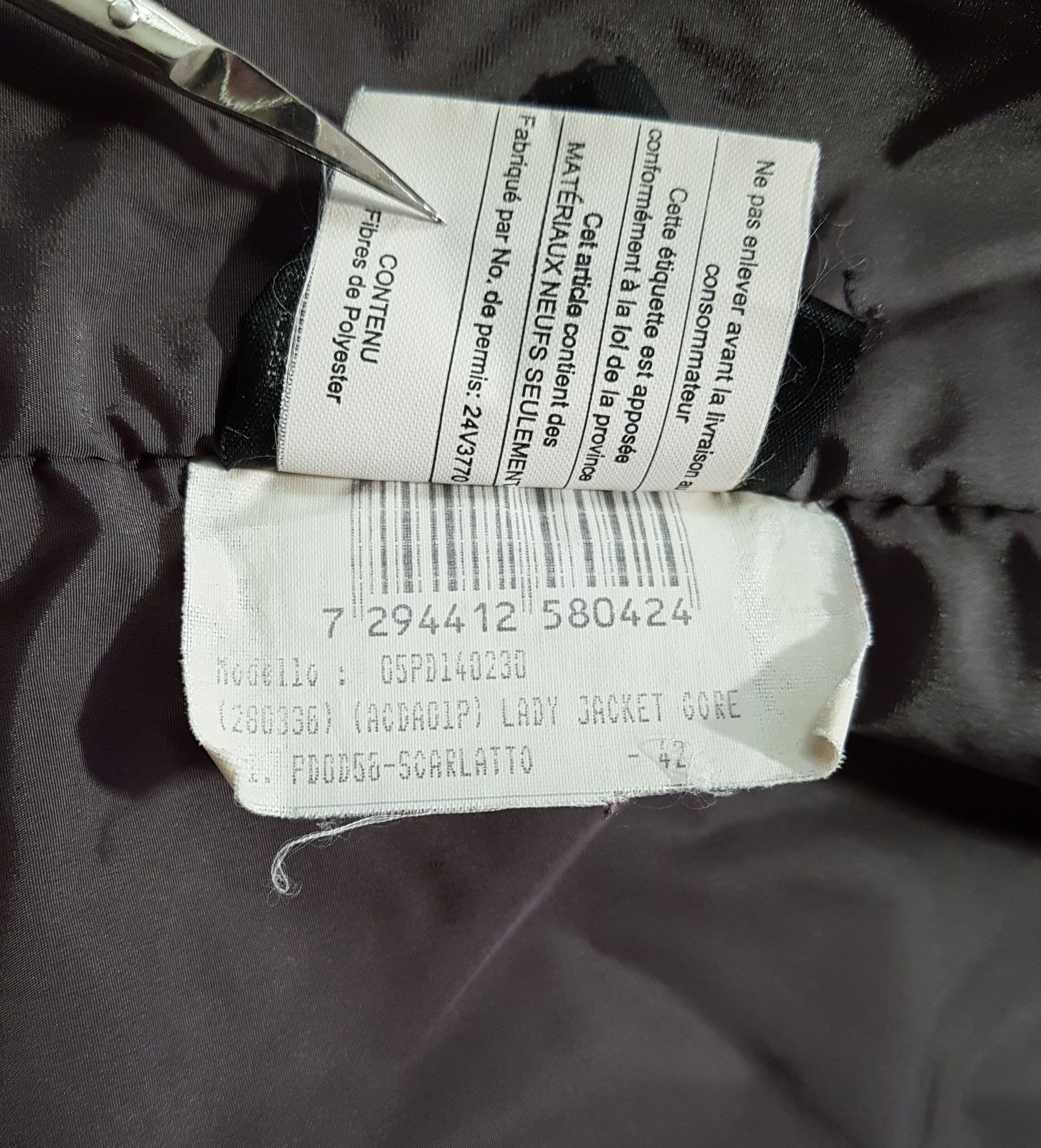 Prada PRADA Sport Women's Gore-Tex Insulated Jacket Coat sz 42 Size M / US 6-8 / IT 42-44 - 25 Thumbnail