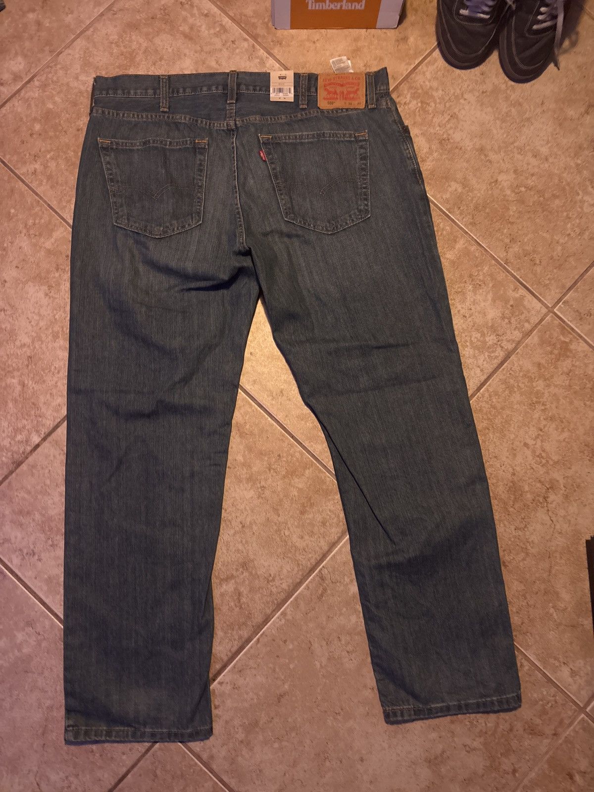 Levi's × Vintage Baggy Denim Levi’s Size US 38 / EU 54 - 4 Thumbnail