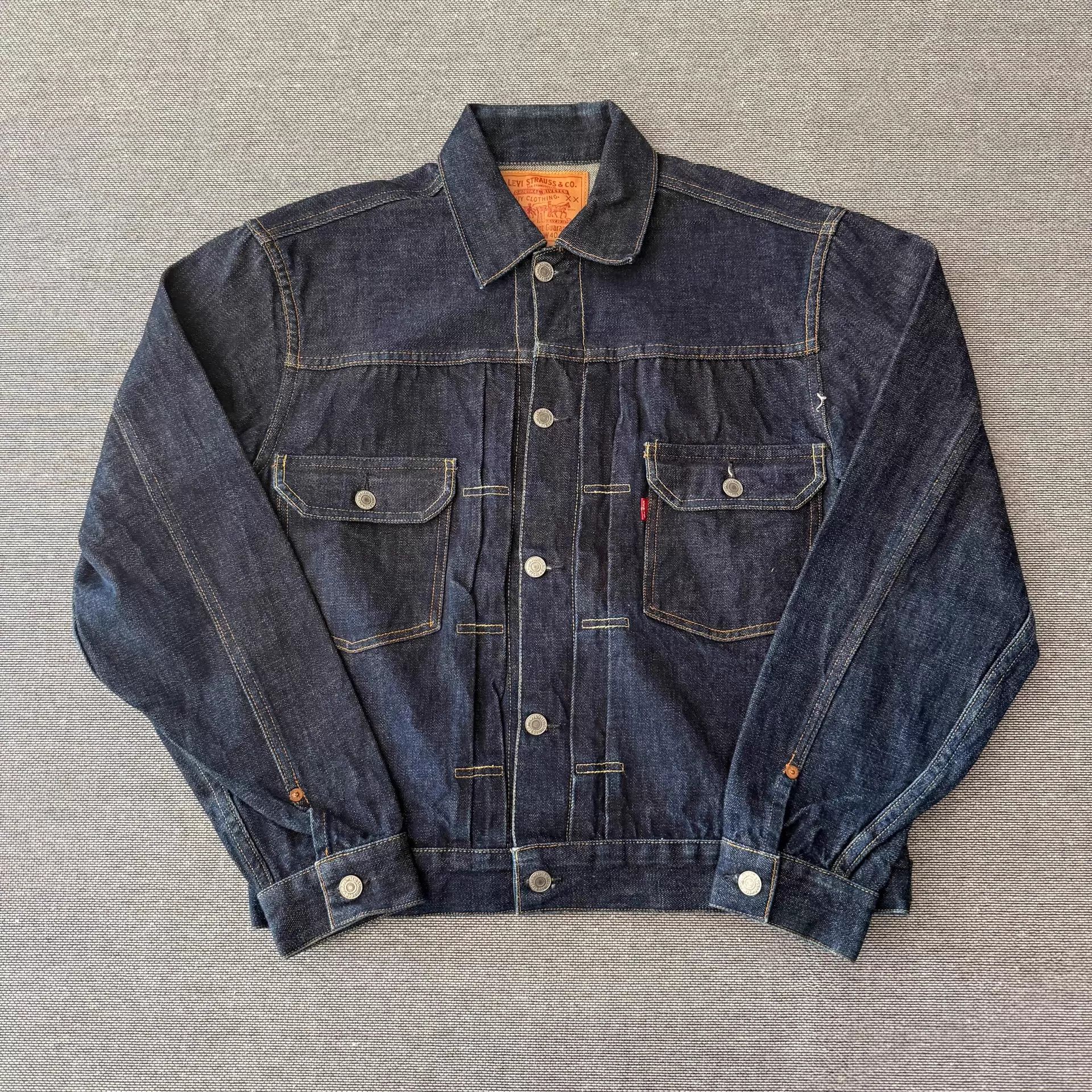 Levi's Levi's Lvc507 Type2 822 Factory Denim Jacket 40 2000 Size US M / EU 48-50 / 2 - 1 Thumbnail