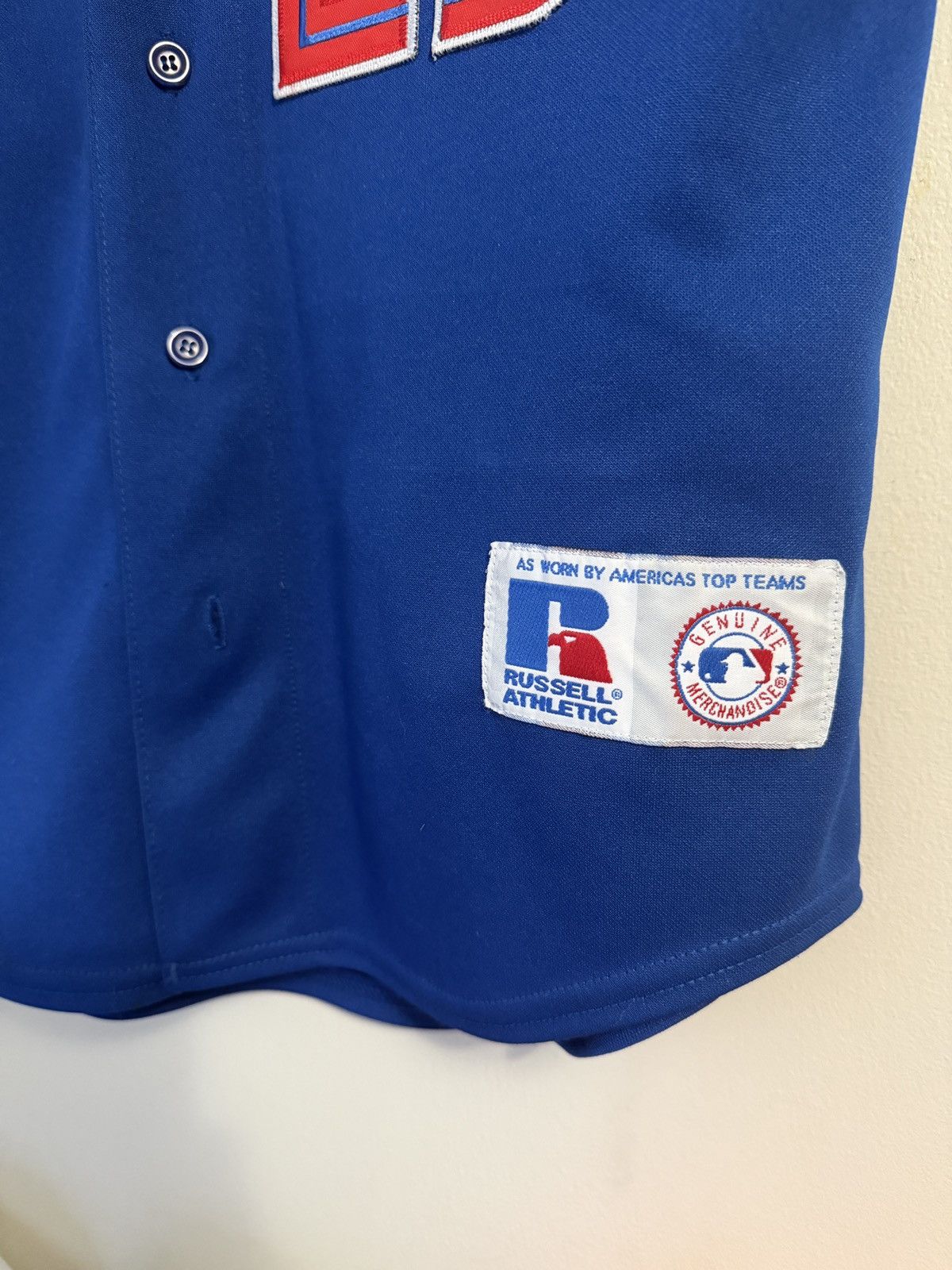 MLB 2001 Russell Athletic Toronto Blue Jays Delgado MLB Jersey Size US M / EU 48-50 / 2 - 3 Thumbnail