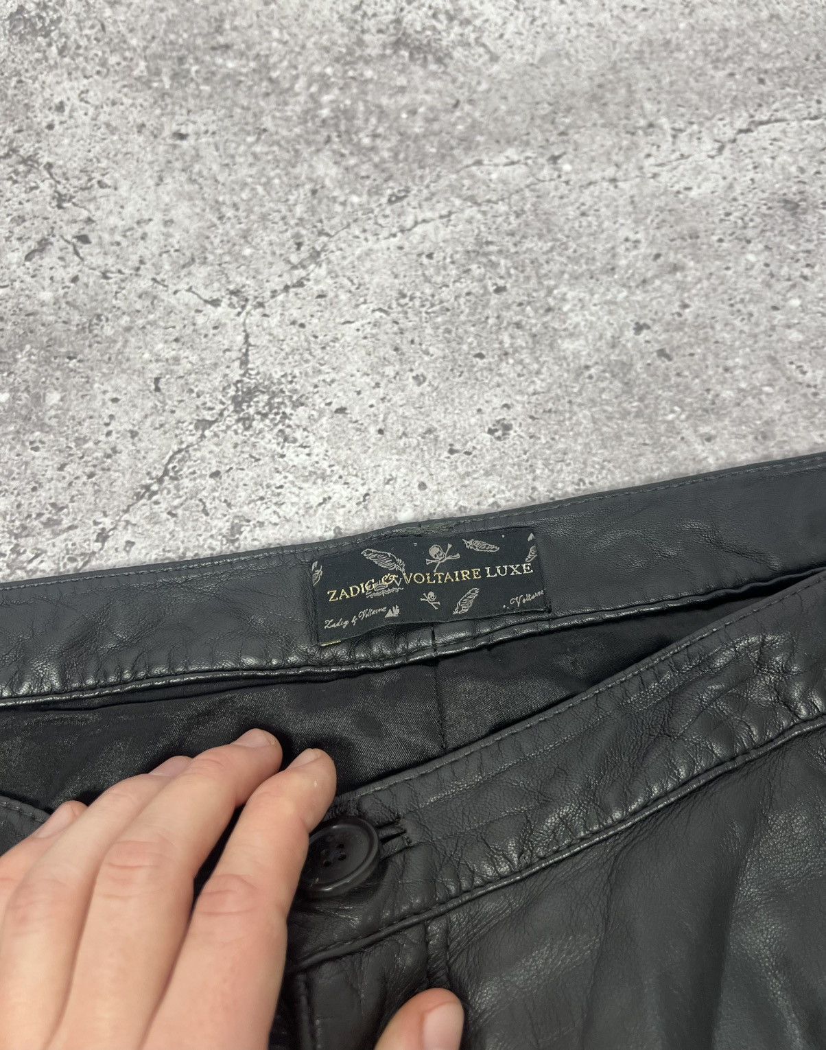 Zadig & Voltaire Zadig & Voltaire Women's Leather Pants Size 27" / US 4 / IT 40 - 11 Thumbnail