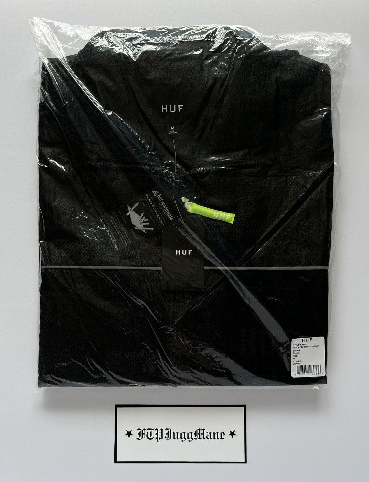 Fuck The Population × Huf FTP X HUF Track Jacket All Over MEDIUM Fuck the Population Size US M / EU 48-50 / 2 - 1 Thumbnail