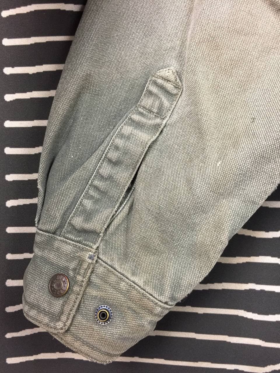 L.L. Bean Distressed L.L. Bean Flannel Lined Canvas Workwear Jacket Size US XL / EU 56 / 4 - 21 Thumbnail