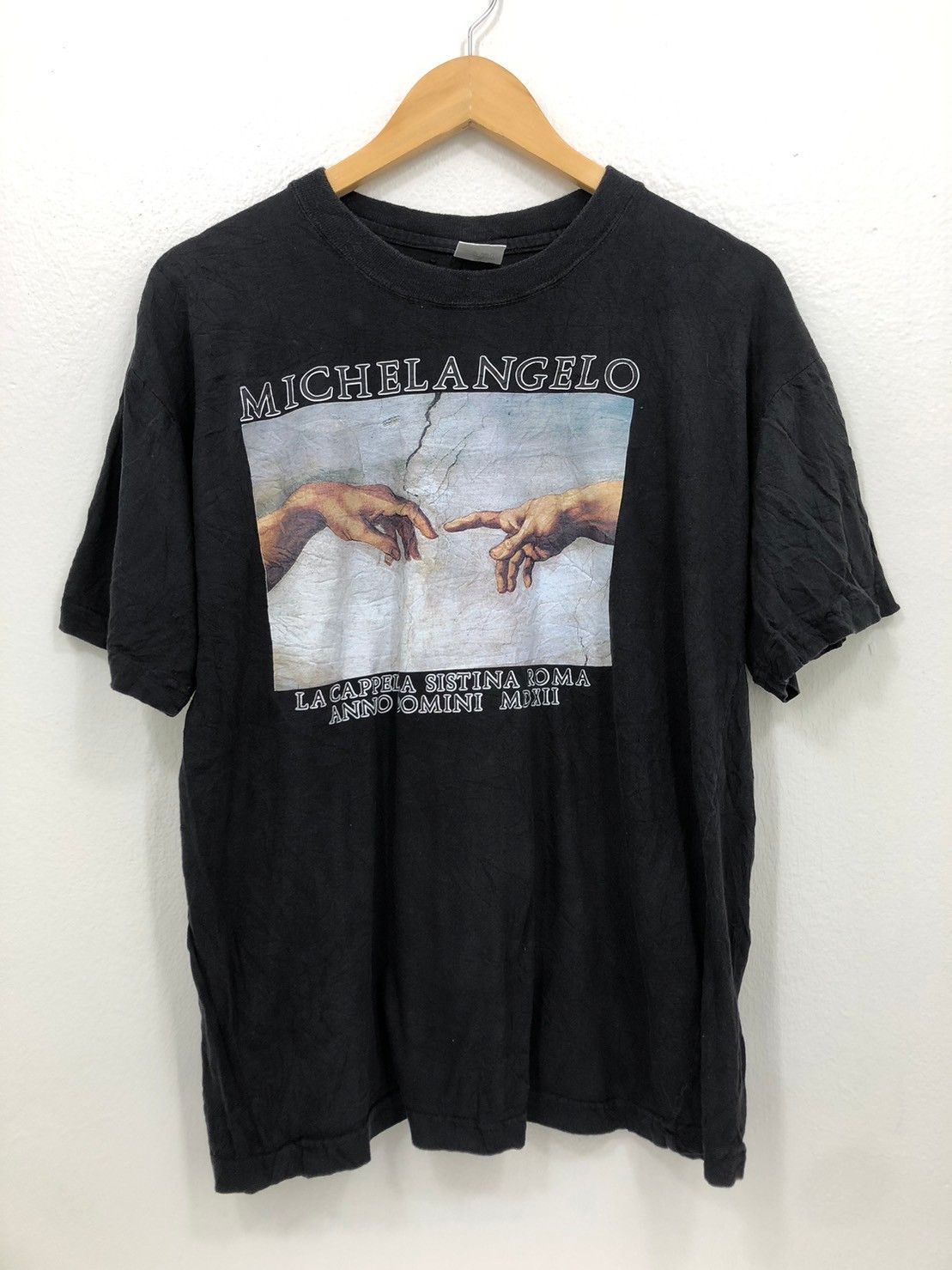 Vintage Vintage Michelangelo shirt ART BN Size US M / EU 48-50 / 2 - 2 Thumbnail