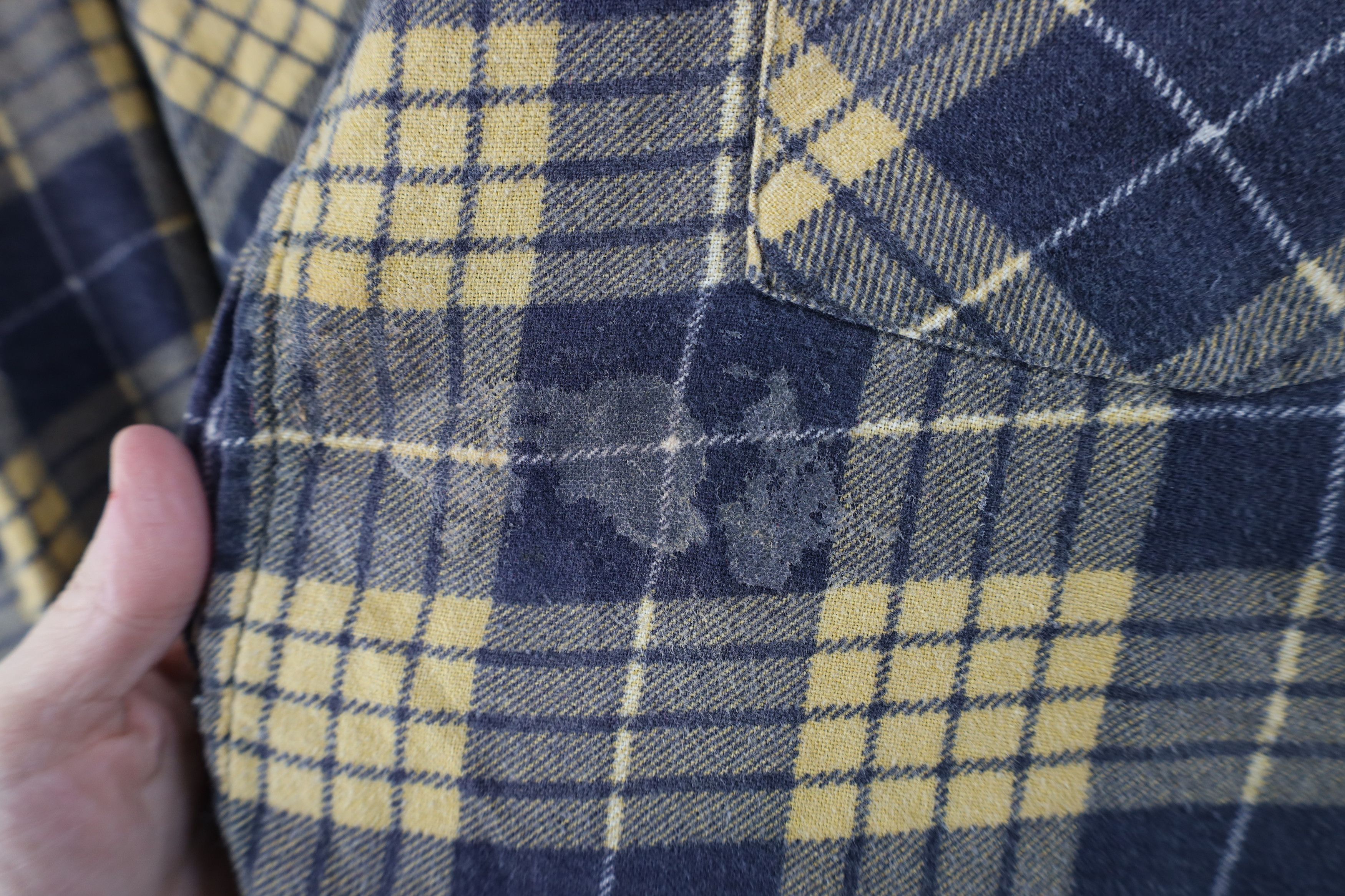 Vintage Vintage 90s Streetwear Flannel Collared Button Shirt Plaid Size US XXL / EU 58 / 5 - 4 Thumbnail