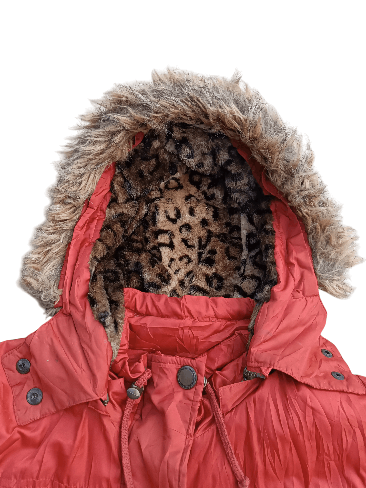 If Six Was Nine AVARICE Y2K Fur Hoodie Jacket FR003 Size US M / EU 48-50 / 2 - 11 Thumbnail