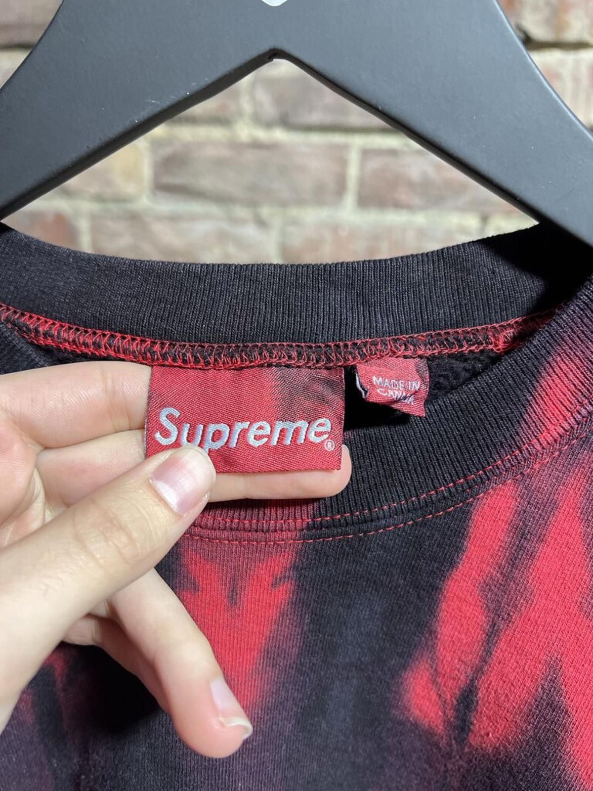 Supreme Supreme Mini Box Log Tye Dye Crewneck Sz. XL Size ONE SIZE - 3 Thumbnail