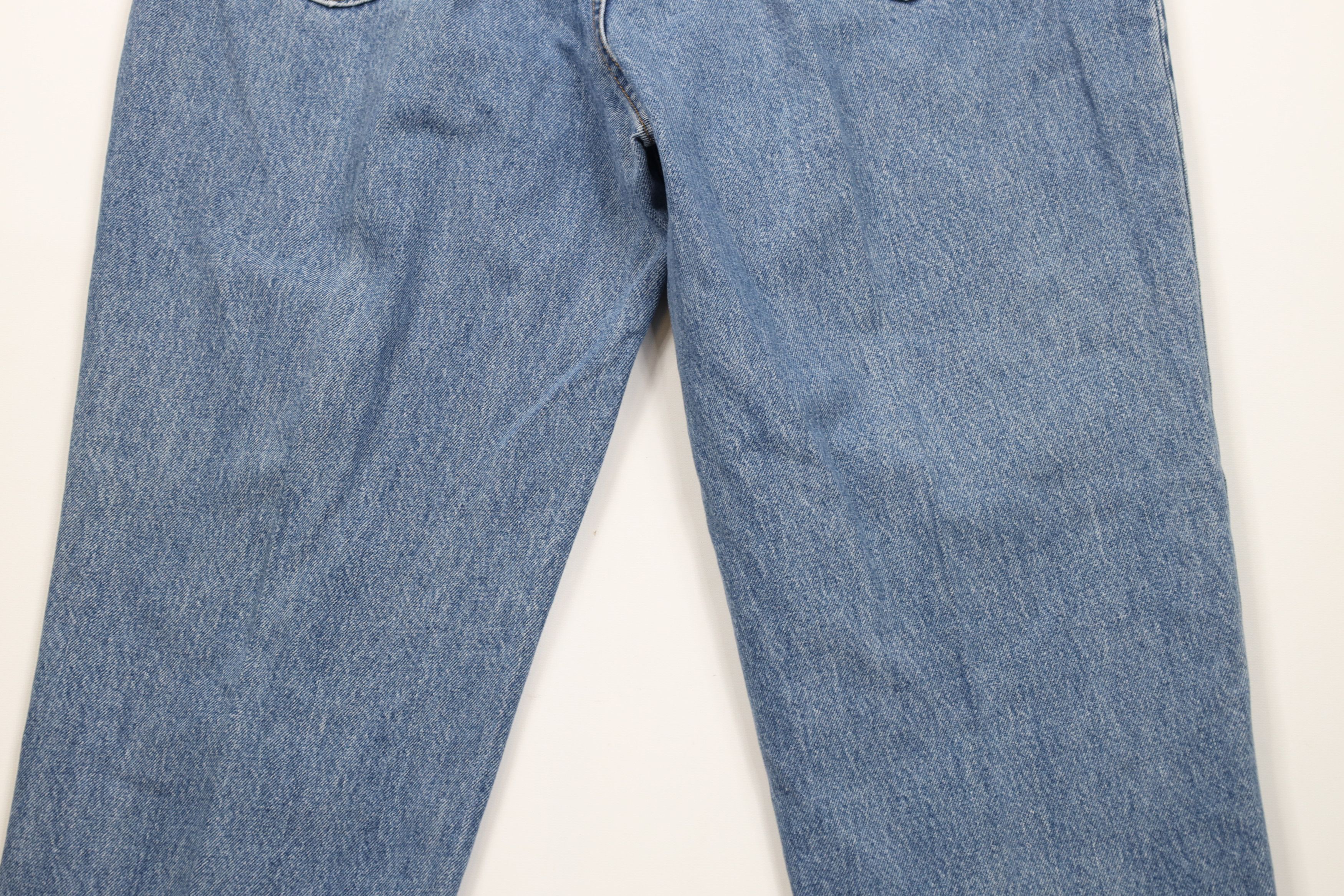 Levi's × Vintage Vintage Y2K 2002 Levis 550 Tapered Leg Denim Jeans Blue Size 40" / US 18 - 11 Thumbnail