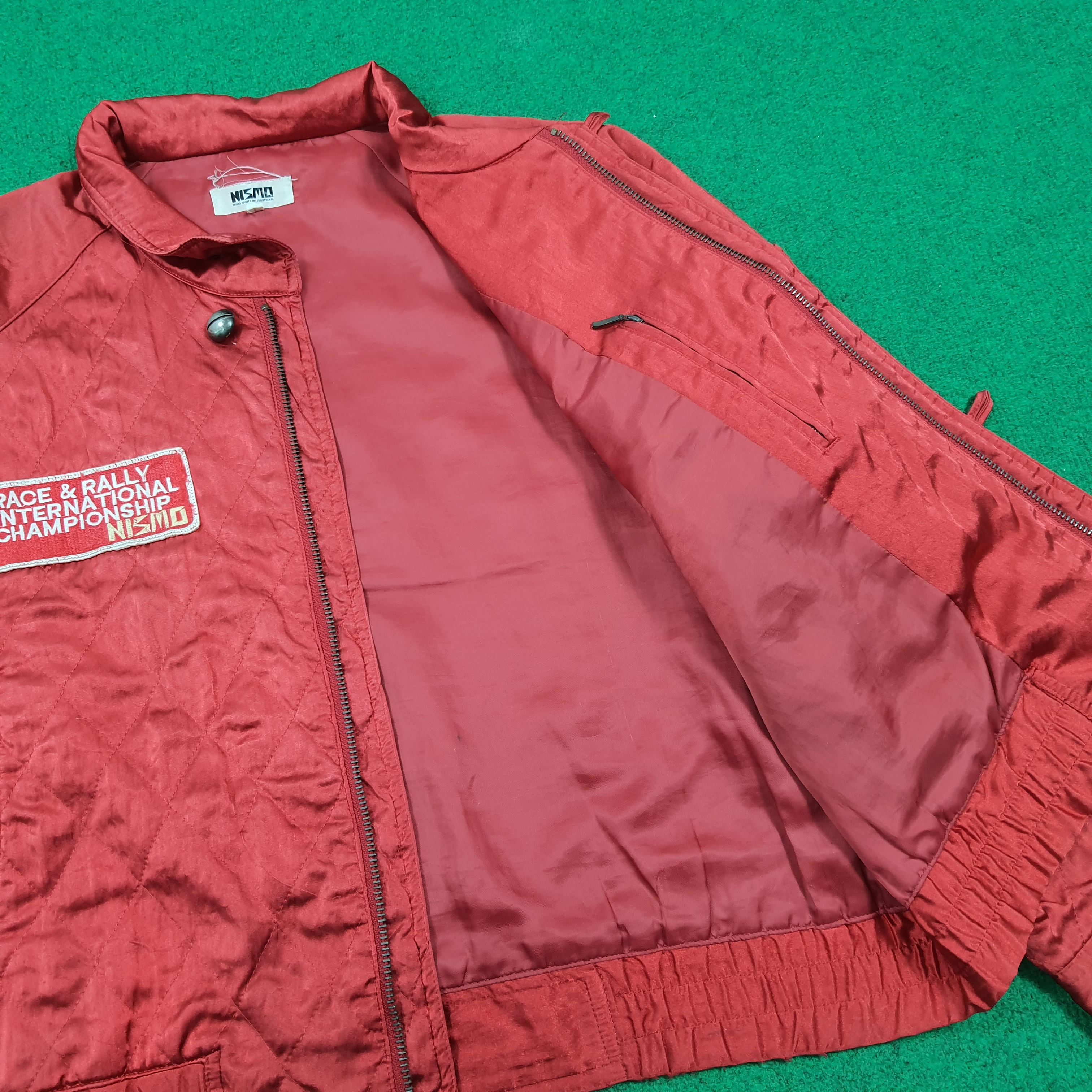 Nissan Vintage NISMO Nissan Racing Bomber Quilted Jacket E1A10 Size US M / EU 48-50 / 2 - 6 Thumbnail