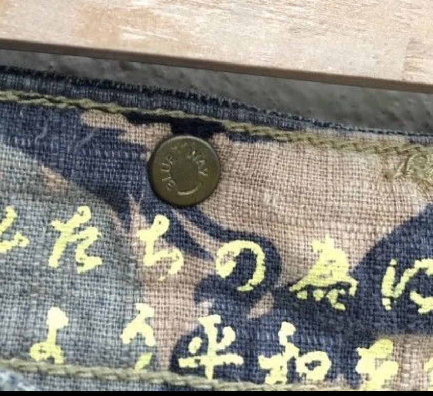 Japanese Brand Japanese Brand Blue Way Distressed Denim Pants Size US 31 - 6 Thumbnail
