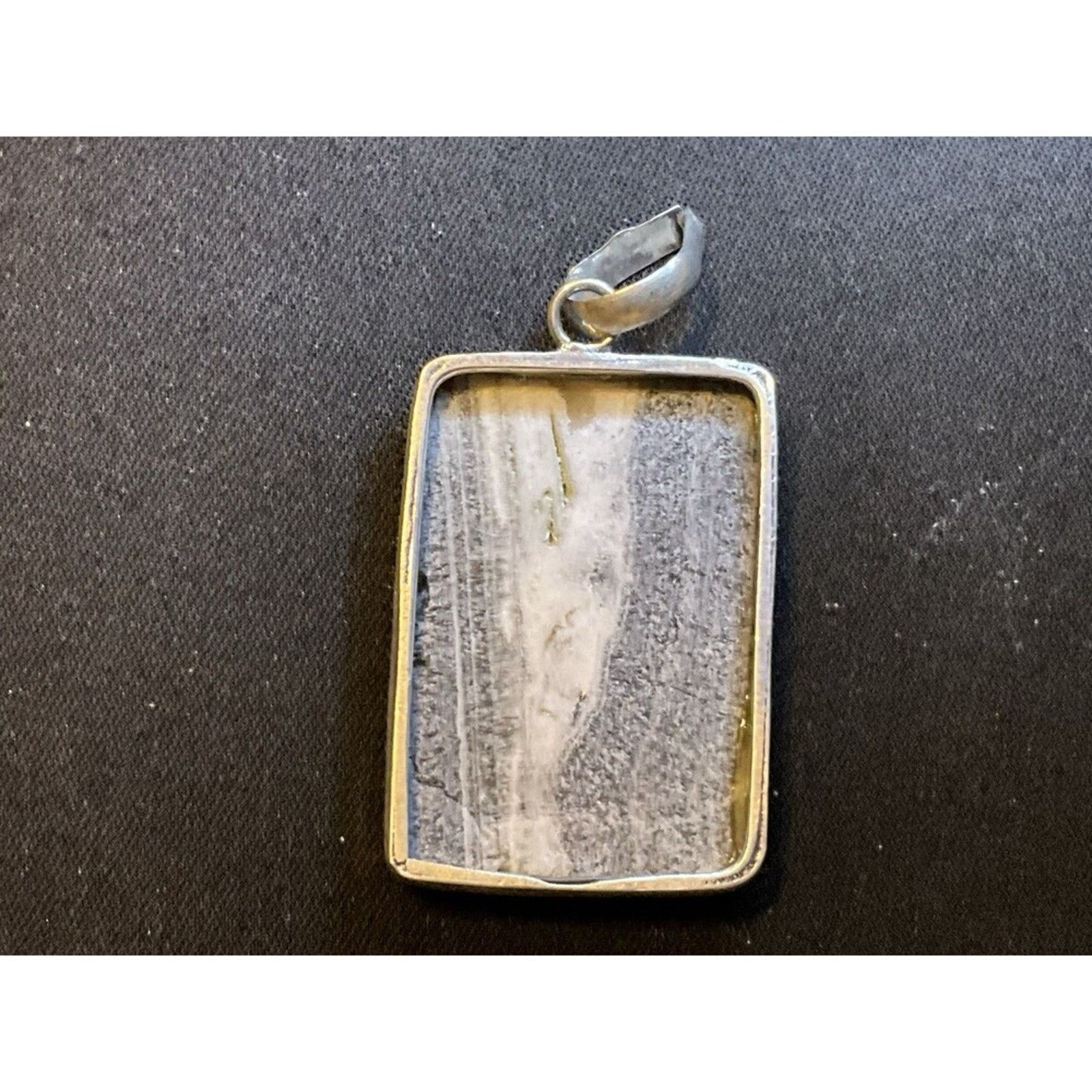 Other 925 Sterling Zebra Jasper Large Pendant Size ONE SIZE - 4 Thumbnail