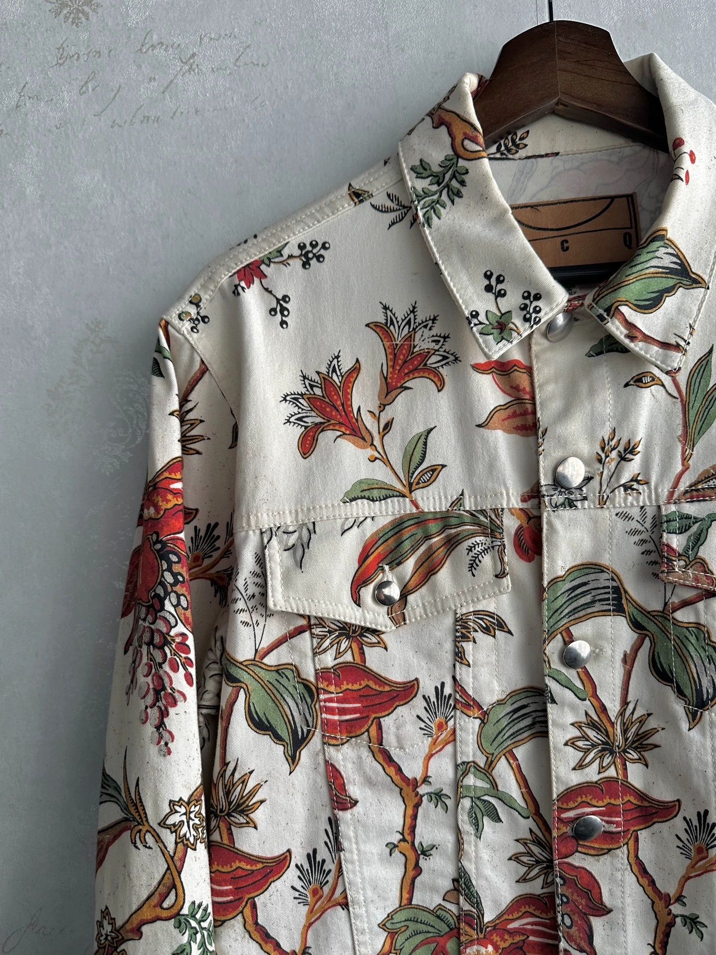 Alexander McQueen Alexander McQueen floral denim jacket Size US L / EU 52-54 / 3 - 3 Thumbnail