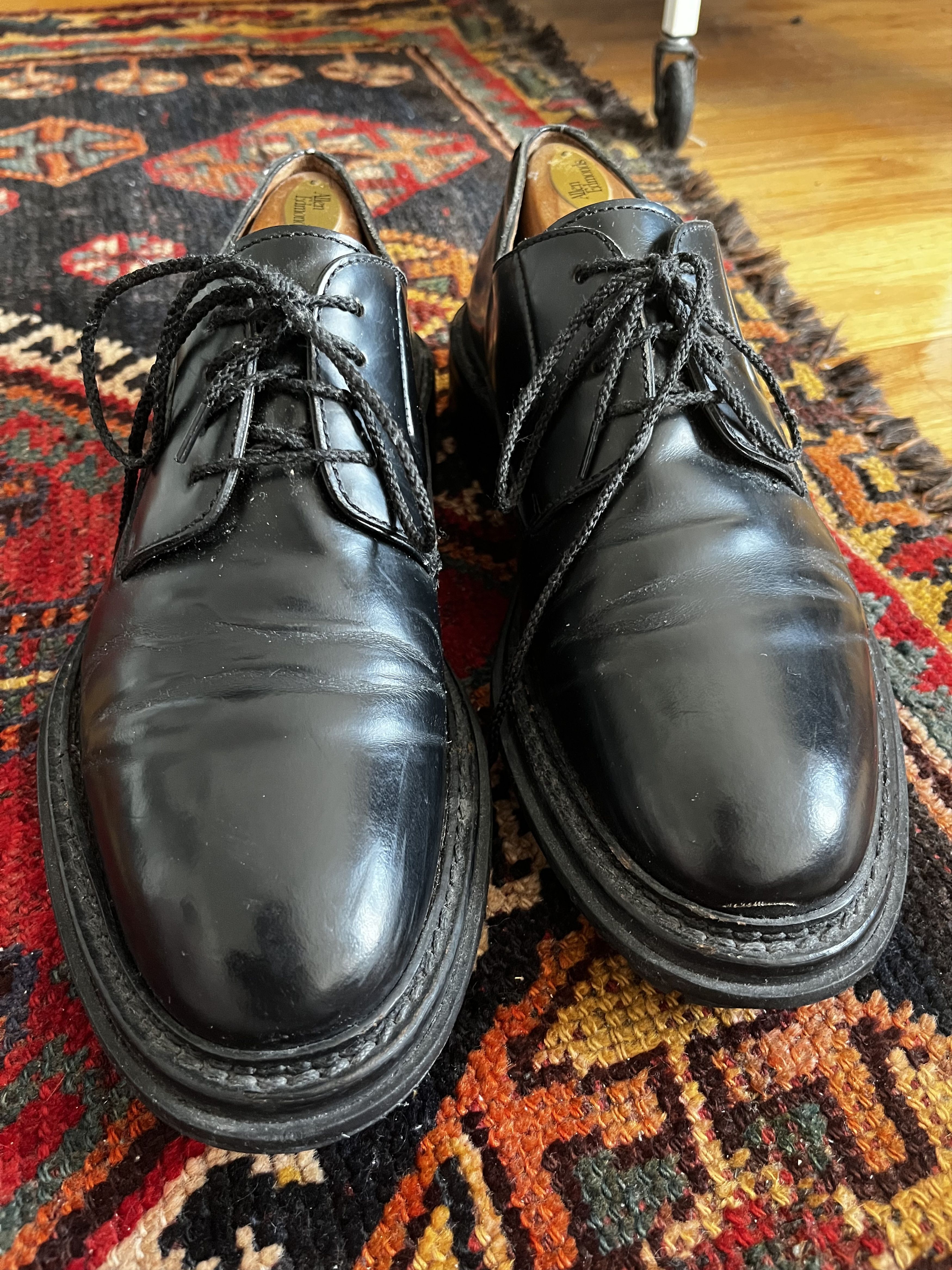 Lanvin Men's sz. 41 Black Lanvin Dress Shoes Size US 8 / EU 41 - 1 Thumbnail