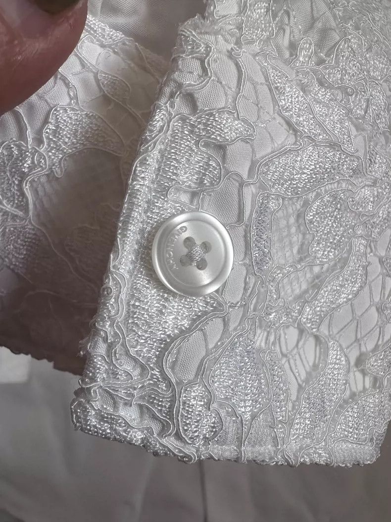 Givenchy Givenchy Lace-up design blouse Size US M / EU 48-50 / 2 - 4 Thumbnail