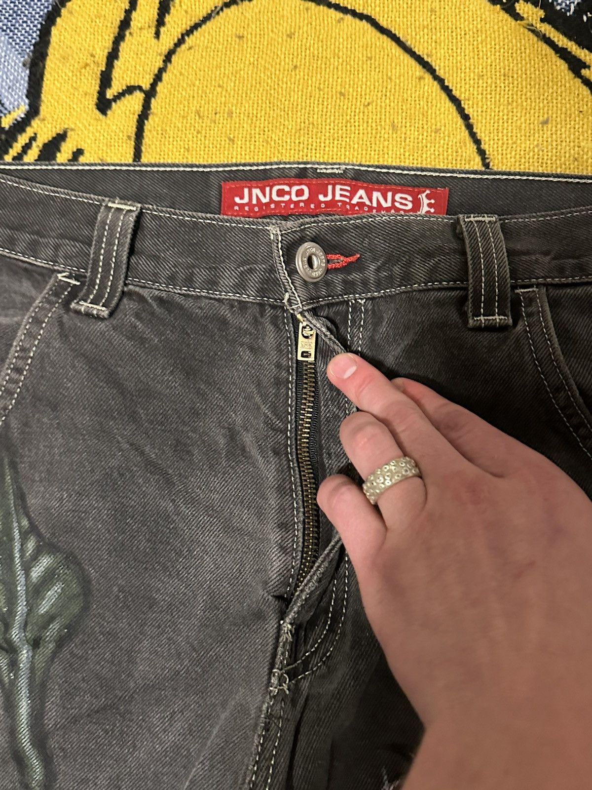 JNCO Vintage Custom JNCO Jeans Surfboard Snakes 1/1 Size US 34 / EU 50 - 5 Thumbnail