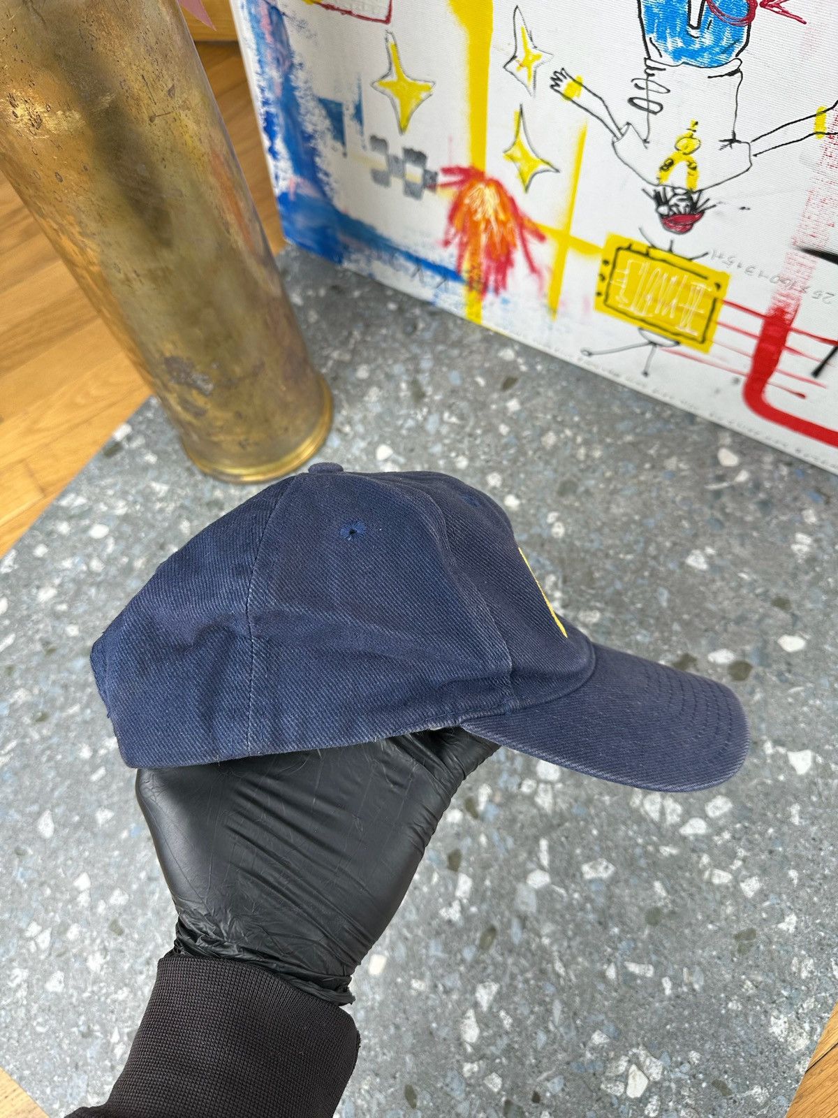 NCAA × Nike × Vintage Nike 90s Vintage Michigan Wolverines Wool Snapback Cap Size ONE SIZE - 7 Thumbnail