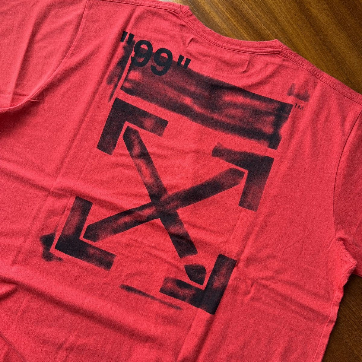 Off-White Off-White ss19 stencil tee oversized size XL Size US XL / EU 56 / 4 - 2 Thumbnail