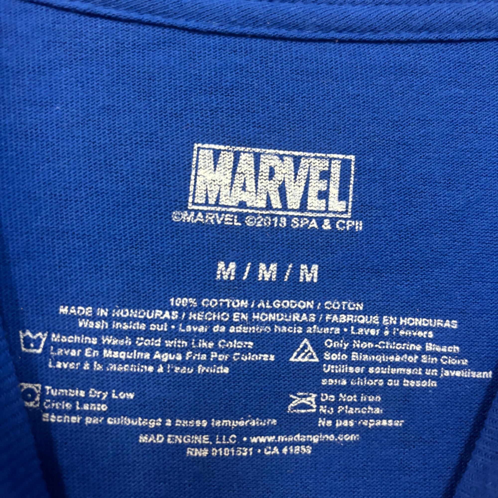 Marvel Comics Marvel Spider Man Costume tshirt size medium Size US M / EU 48-50 / 2 - 4 Thumbnail