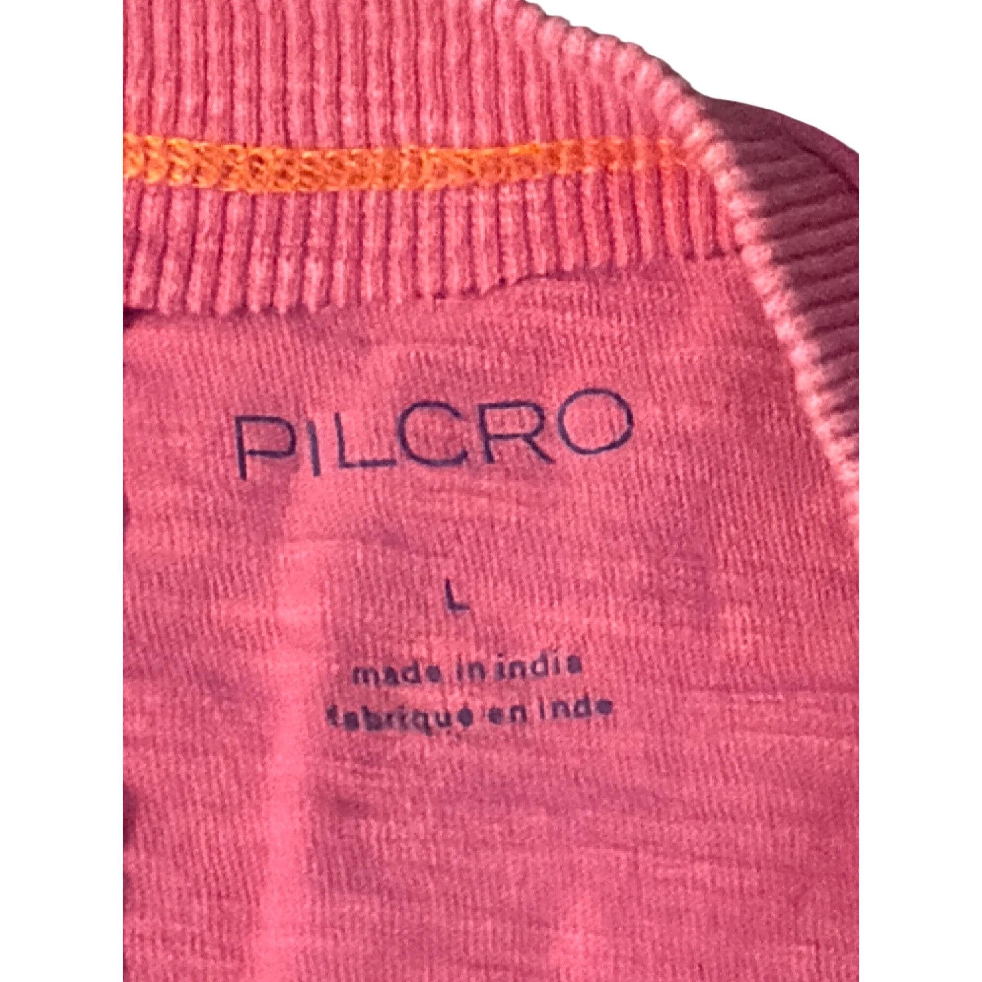 Anthropologie Pilcro Anthropologie Pink Rolled Sleeves Tunic Shirt Sz Larg Size L / US 10 / IT 46 - 6 Thumbnail