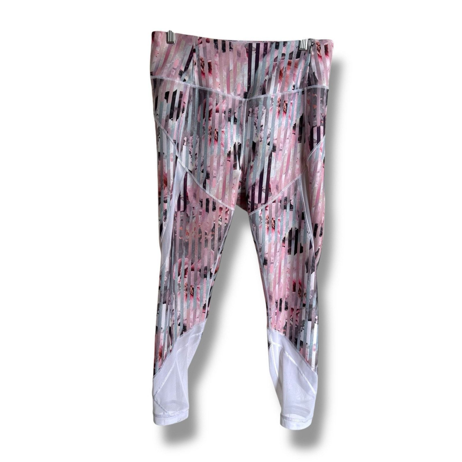 Other Calia By Carrie Underwood Womens Leggings L Mesh Ankle Pink Size 34" / US 12 / IT 48 - 3 Thumbnail