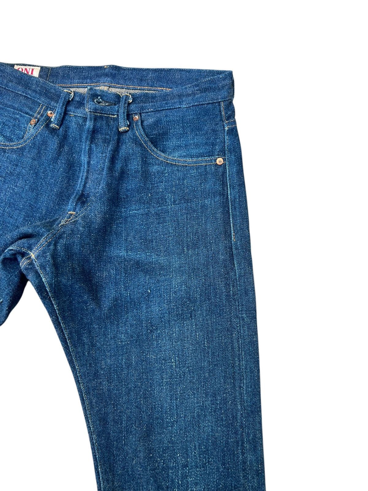 Oni 20oz Oni ONI-679ZR Secret Denim Selvedge Slim Tapered Jeans Size US 30 / EU 46 - 12 Thumbnail