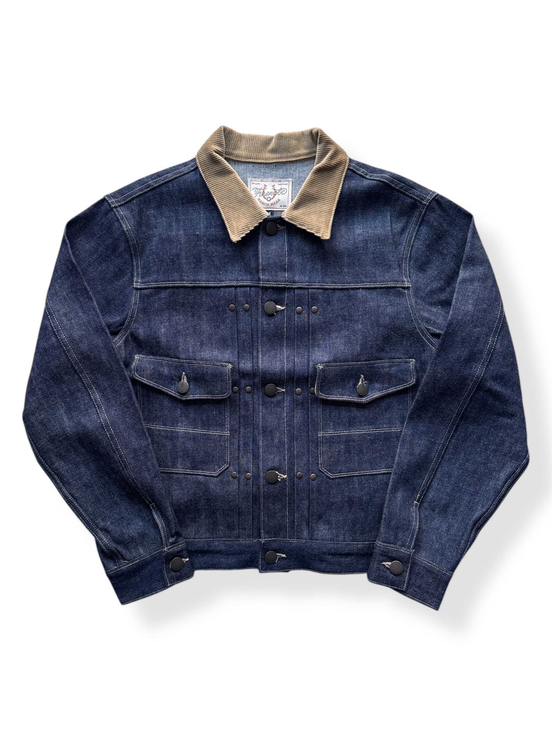 Freenote Cloth Freenote RJ-3 13 Ounce Indigo Denim SZ M Size US M / EU 48-50 / 2 - 1 Thumbnail