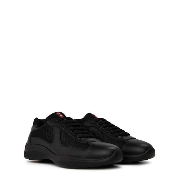 Prada Men'S Americas Cup Leather Prada Trainers Size US 11 / EU 44 - 4 Thumbnail