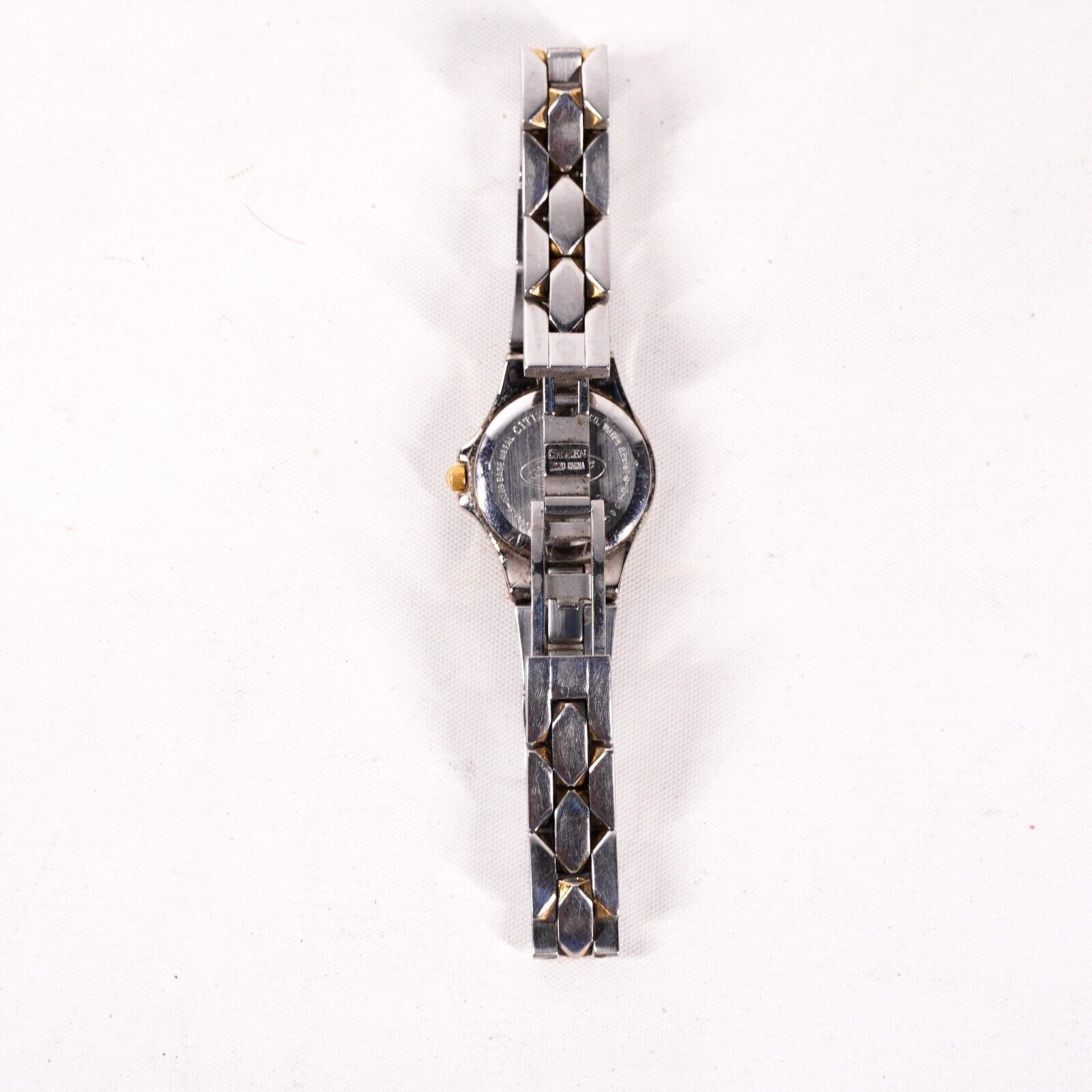 Citizen 3.75" Citizen Elegance Silver Gold Metal Wrist Watch Jewelry Size ONE SIZE - 6 Thumbnail