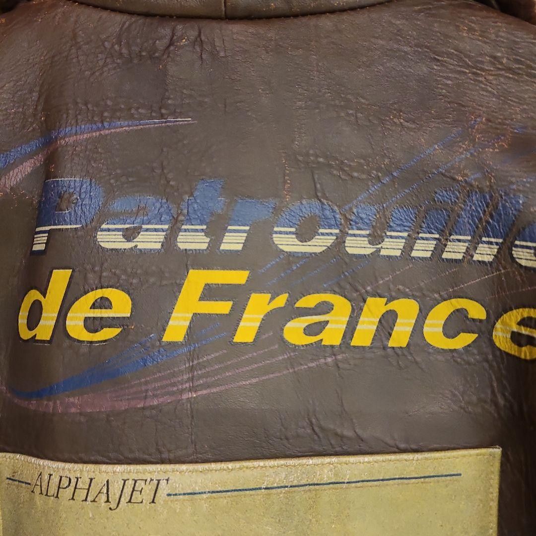 Avirex Avirex - XS G-1 Flight France Backprint Bomber Jacket Brown Size S / US 4 / IT 40 - 3 Thumbnail